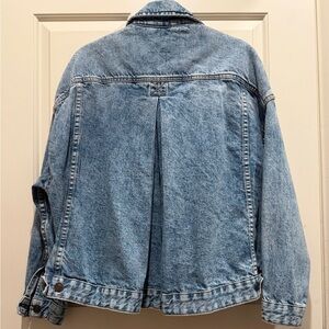 Free People, Distressed Blue Denim Jacket